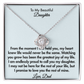 To my Beautiful Daughter- Dad proud of you