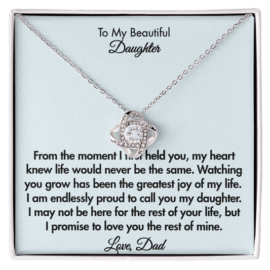 To my Beautiful Daughter- Dad proud of you