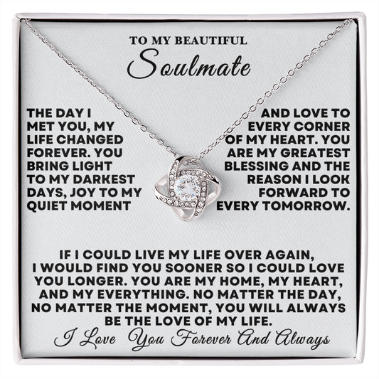 T o my Beautiful Soulmate - Love