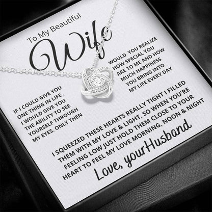 To my Beautiful Wife - See yourself through my eyes