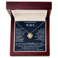To my Wife - Love Knot Necklace