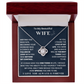 To my Wife - Love Knot Necklace