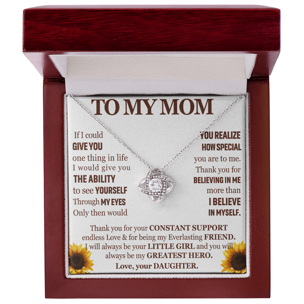 To my Mom - My Greatest  Hero