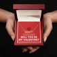 Will you be My Valentine - Name Necklace