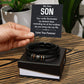 My Dear Son Forever Love Bracelet