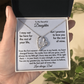 To My Beautiful Daughter – Forever Love Necklace from Dad