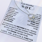 To my Beautiful Wife - Forever Love Necklace