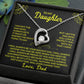 [Almost Sold Out] To My Daughter - I Will Protect You With All I Have - Forever Love Necklace