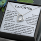 To my Daughter - I will Love you for the rest of my life
