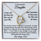 To My Beautiful Daughter – Forever Love Necklace from Dad