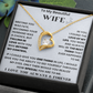 To my Beautiful Wife - Forever Love Necklace